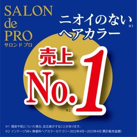 Salon de Pro Hair Dye Unscented Hair Color Fast Dye 4K Chestnut Light Brown (Bulk Purchase) 2 Pieces