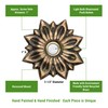 Waterwood Solid Brass Radiance Doorbell in Antique Finish - Wired