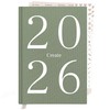 KIND OF HAZEL Diary 2026 Organiser A5 Hardcover with Embossed
