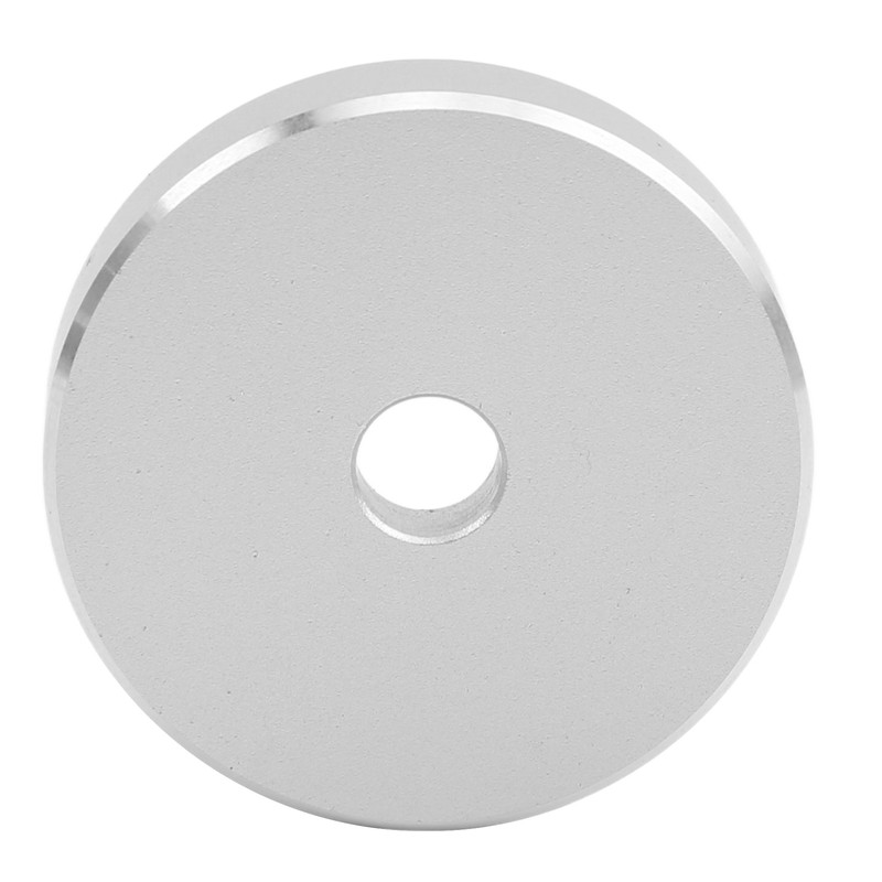 Phonograph Record Adapter Metal Turntable Disc Accessory Replacement Part Silver