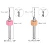 QUARKZMAN Micro Engraving PCB Drill Bit Set 0.8 mm 1