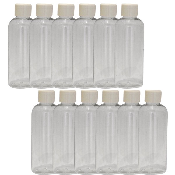 Sure Travel 100ml Holiday Travel Flight Clear Plastic Toiletry Bottle