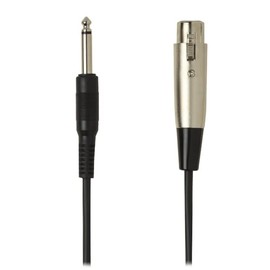 Shure Cable C15AHZ de 15 pies con enchufe de teléfono de 1/4 pulgadas en el extremo del equipo