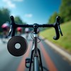 2 Pcs Black Bike Front Fork Stem Top Cap Bicycle