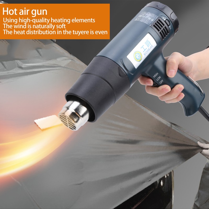 GJ‑3A 1600W Professional Temperature Adjustable Hot Air Gun Heat Gun