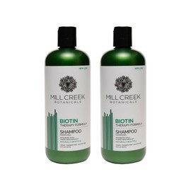 Mill Creek Botanicals Biotin Shampoo -2 pieces (14 oz each)