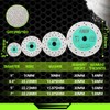 FACHLICH Rock Slab Grinding Disc - 5inch Glass Cutting Discs