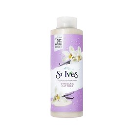 St. Ives Limpieza Cremosa Body Wash Humectante Vanilla Oat Milk Vainilla Avena con Extractos 100% Naturales Sin Parabenos Cruelty-Free PETA Plástico R