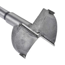 MACHSWON 2 PCS Forstner Drill Bits Tungsten Carbide Wood Hole Saw Opener Drill Bit 48mm+50mm Woodworking Drilling Boring Bit Cutter