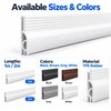 Under Door Draft Stopper for Home Insulation – Flexible Rubber