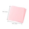 KONTONTY 80pcs Pink Microfiber Cloths Eyeglass Screen Camera Lens Cleaning