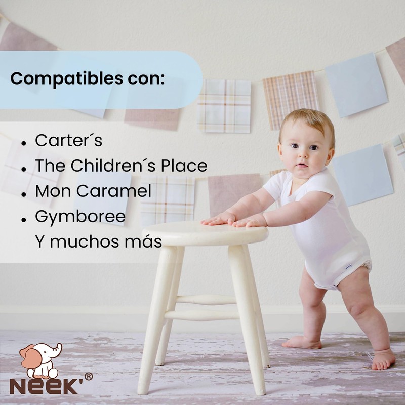 Neek Cotton | Set de 5 Extensores para Pañalero de