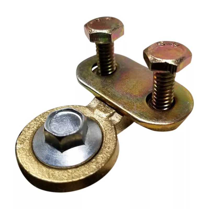 Ter-Mex 2x brass side post battery cable terminal Wire Automotive