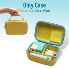 L LTGEM LTGEM Hard Case Compatible with Nex Playground Game System Storage for Indoor Family Game Console and Accessories, Yellow