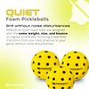 Silent Pickleball Balls - Quiet Foam Pickleballs for Indoor and