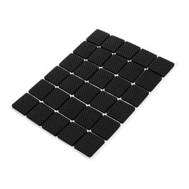 Operitacx 30 Stück rutschfeste Möbelgleiter Geräuschdämpfende Filz Pads für Stuhlbeine Tischbeine und Sofafüße Schützt Holzböden vor Kratzern und Schäden