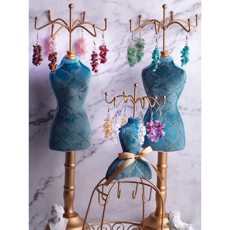 Pendientes de cristal, Acero inoxidable, estilo-8