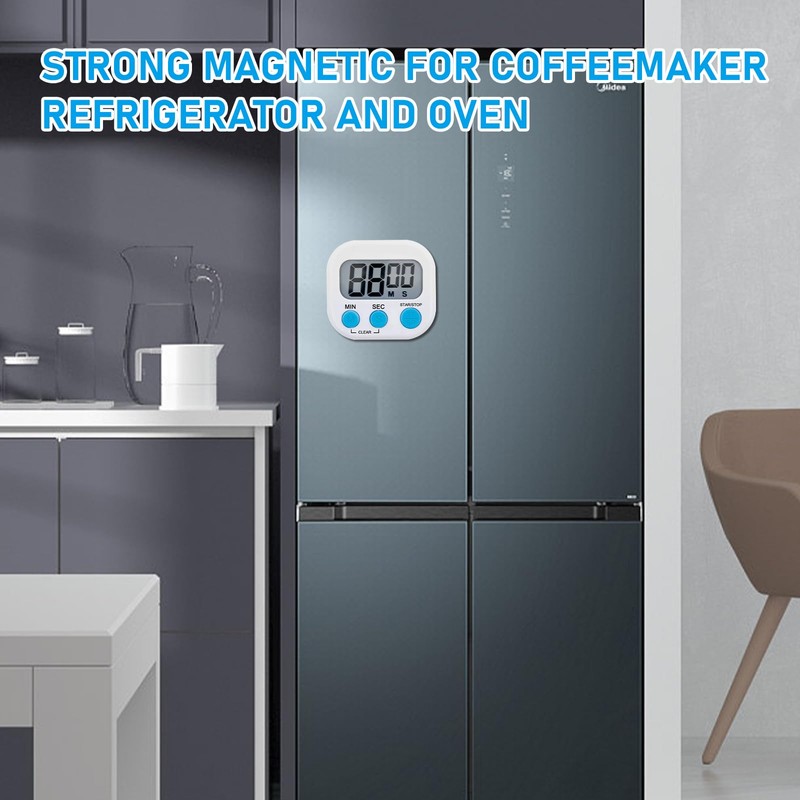 15 Pieces Kitchen Timers for Cooking, Magnetic Kitchen Timer with