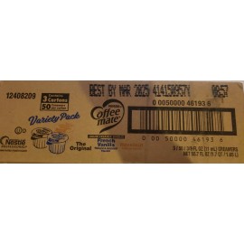 Nestle Coffee Mate Creamer Singles Variety Pack - 150 Count, Non-Dairy