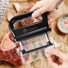 JY COOKMENT Meat Tenderizer with 48 Stainless Steel Ultra Sharp