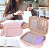 Prokva Journal Cover Bag, Journaling Supplies Storage Bag Carrying Case,