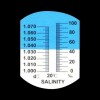Unbranded Adjustable 0-100‰ Salinity Refractometer Aquarium Seawater Salt Water Tester+ATC