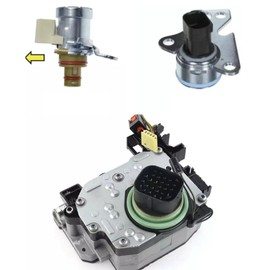 DJ TRANS PARTS - 62TE Solenoid,TCC Solenoid, Pressure Transducer Sensor 2007up (Electronics Asembly) - 3pc. Set