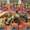 96Pcs Dirt Bike Party Plates and Napkins Forks - Motocross