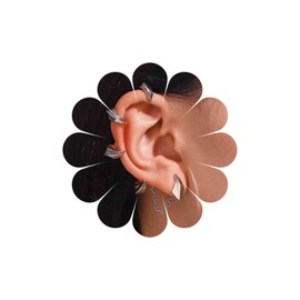 Inateannal Gothic Devil Claw Ear Cuff Earrings Dragon Claw Cuff Wrap Earring Gold Ear Climber Crawler Earring Devil Claw Clip On Cuff Earrings Jewellery for Women and Girls, Zinc, No Gemstone