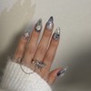 [Winter Nail Discount❄] Snowflake Rain Reflective Glitter Glass Al Nail