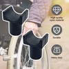 Wheelchair Seat Rail Guide Fits 7/8 Inch Tubing - Transport