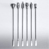 Prodyne Legacy Swizzle Sticks (juego de 6), plata