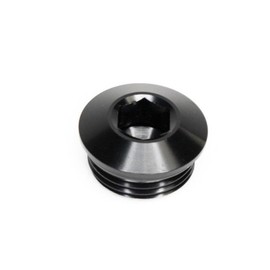 Michigan Motorsports 12AN-ORB Port Plug - Black Fitting forValve Covers