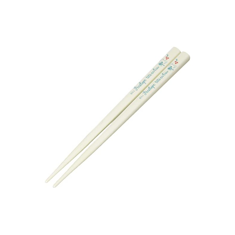 Inadvertently Penelope 788049 Flower Children's Painted Chopsticks Children's Tableware, White