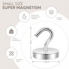 Neosmuk 120lb+ Extra Strong Magnet with Hook for Fridge,Heavy Duty
