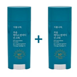 [1+1] Special set Phytonara Oxygen Water Face & Body Soft Sun Stick 30g (SPF50+) Prevents white cast, smooth application, moisturizing, hypoallergenic, moisture supply, adhesion / [1+1] 기획세트 식물나라 산소수 페이스 앤 바디 보송 선스틱 30g(SPF50+) 백탁현상방지 부드러운발림 보습 저자극 수분공급 밀착력