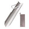 TOMSHOO Titanium Garden Hand Serrated Shovel Outdoor Camping Hiking Backpacking