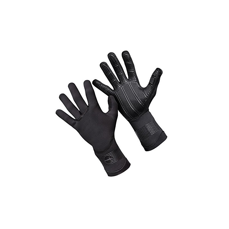 O'Neill Psycho 1.5MM Double Lined Neoprene Wetsuit Gloves Black -