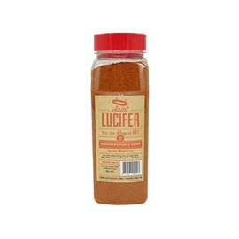 Saint Lucifer Spice Co, Habanero Table Spice, number 11, 20 ounce bulk, Made In The USA, Gluten Free, Sugar Free, Vegan, Vegetarian