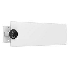 K&KALONZO Electric Towel Warmer, 18.8"*4.8" Wall-Mounted Towel Heater with Built-in Timer, Waterproof Aluminum Towel Warmer for Bathroom, Support Plug-in and Hardwired, White, K1-L-W