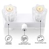 RV Shower Faucet with Shower Head and Hose, 4" ABS