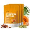 Pumpkin Seed Oil with Saw Palmetto Capsules | Cold Pressed,