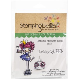 Stamping Bella Cling Stamps-Oddball Queen