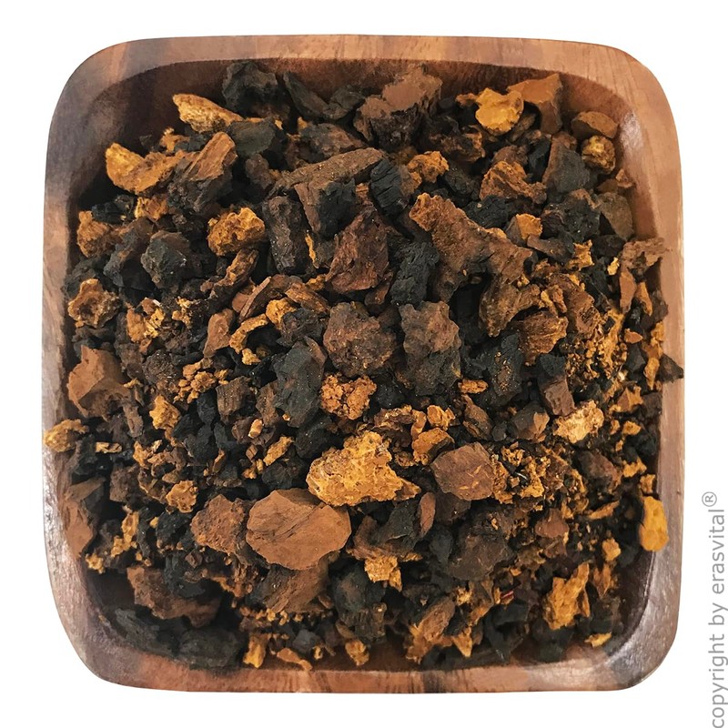 Chaga Mushroom Coarsely Ground Wild Collected in the Forests of