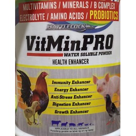 Battlecock VitMin Pro Vitamins Minerals Probiotics 125g Bag