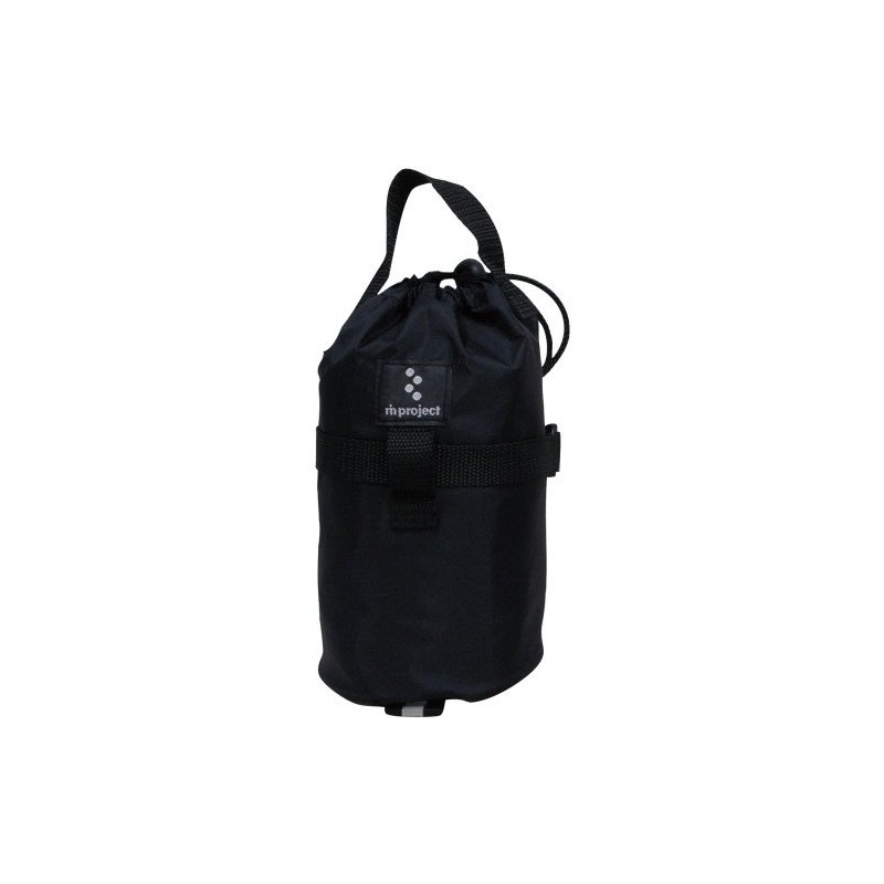 Rin Project (no.1011) Front and Rear Wheeled Bag, Black, Front