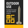 BCP Fasteners 50 Qty #8 x 1/2" 304 Stainless Steel