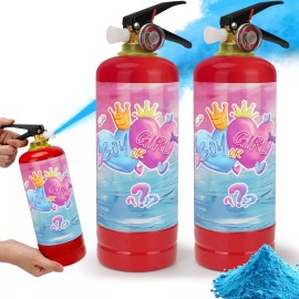 WITOROR Gender Reveal Fire Extinguisher, 2 Pack Gender Reveal Ideas Gender Reveal Par...