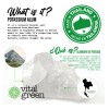 Vital Green Desodorante Cristal Alumbre 60gr (paquete 3 Und)