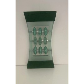 Earth Therapeutics Foot Massager Green Lightweight Rollers